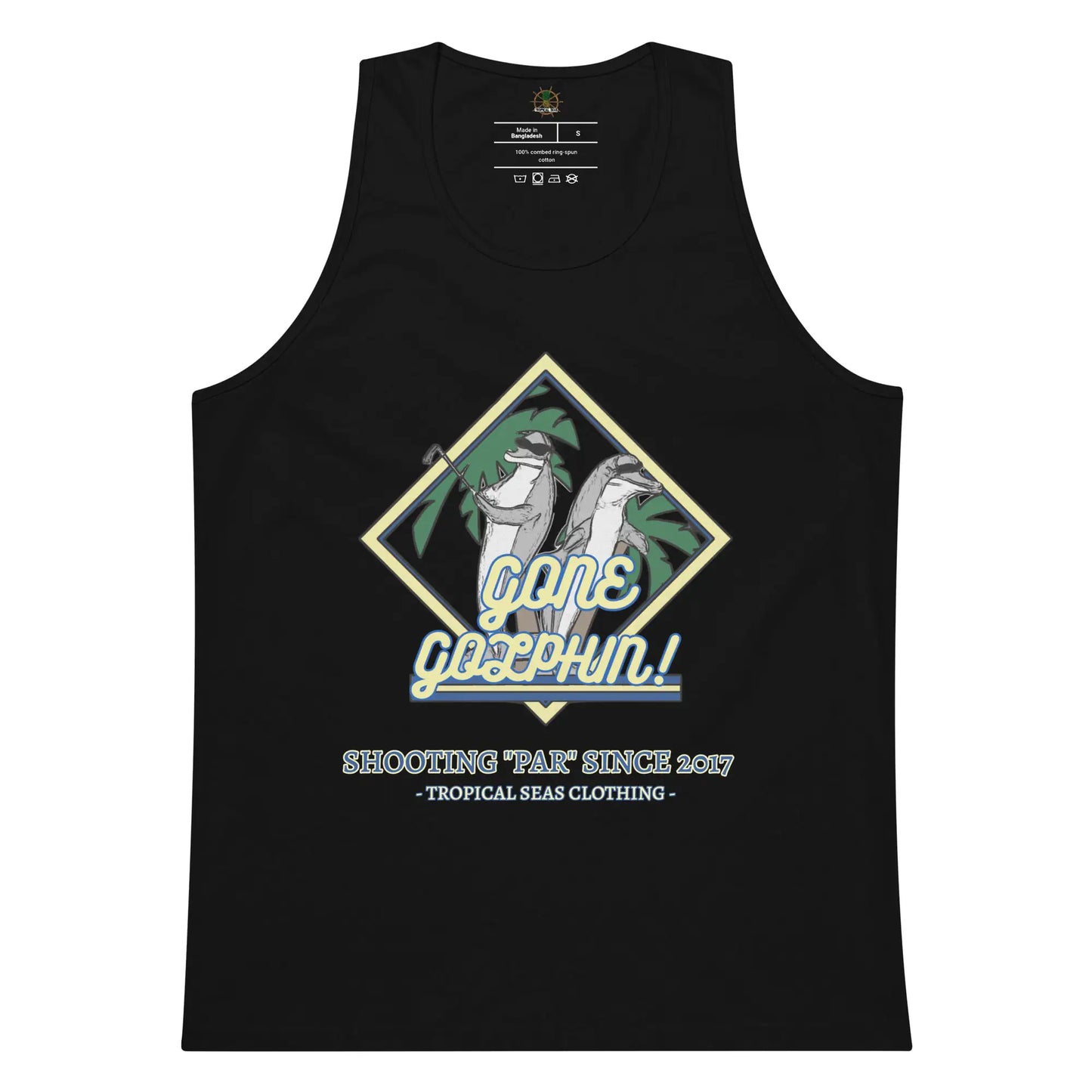 Men’s Premium Gone Golphin Tank Top