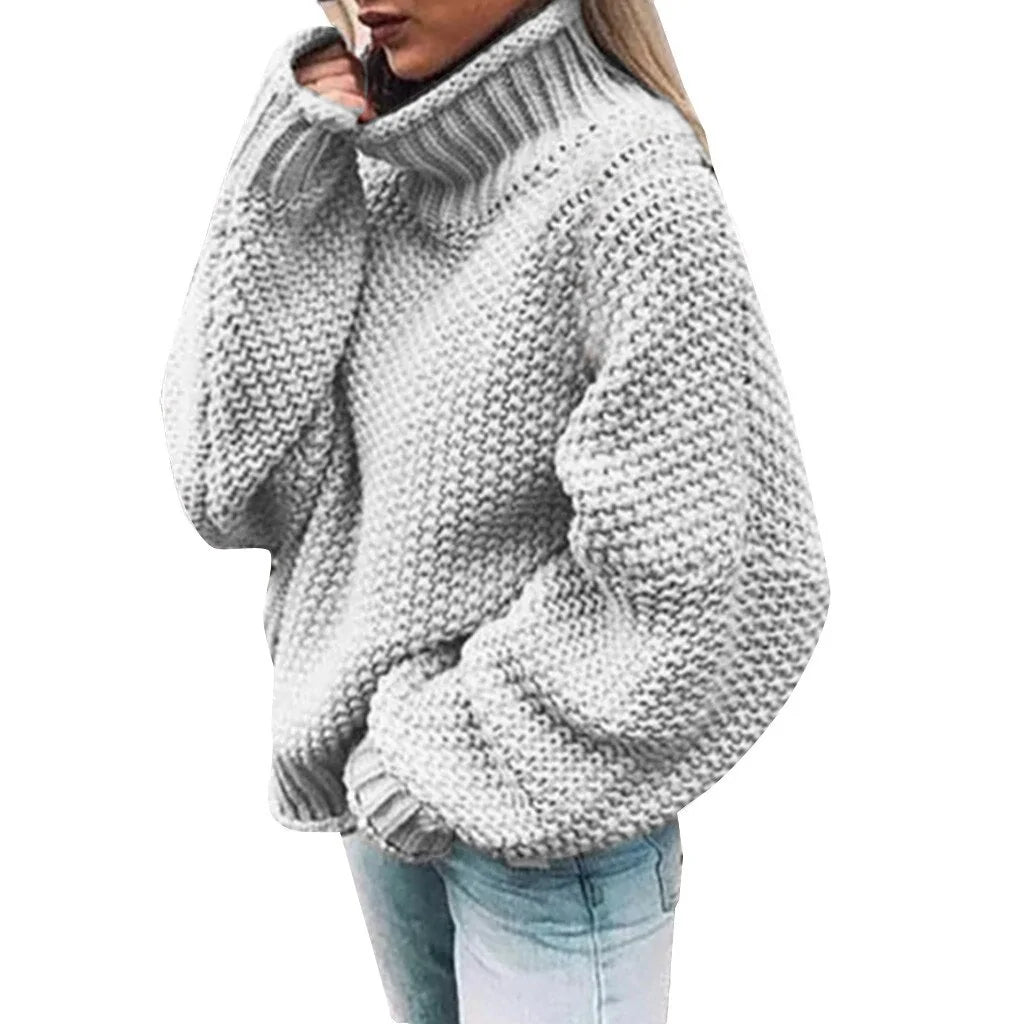 AEK Apparel Knitted Turtleneck Sweater