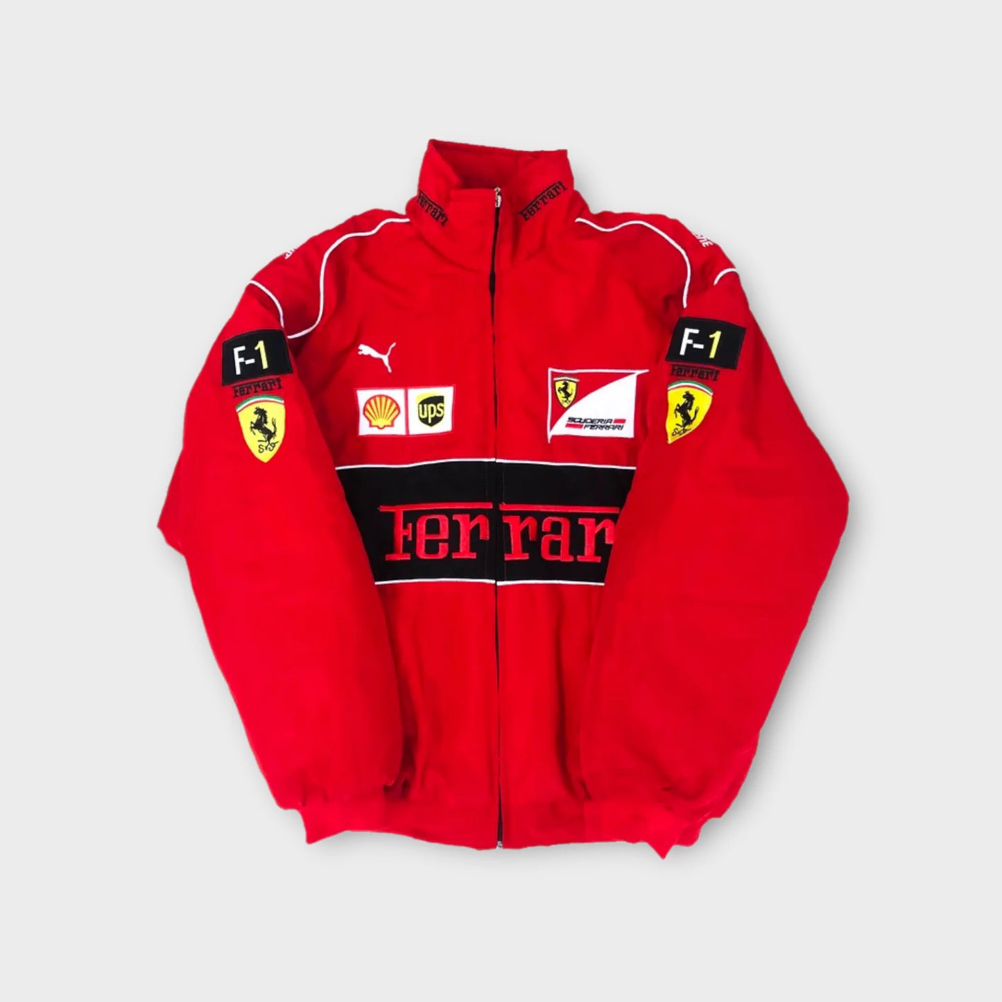 Ladies Red Rari Jacket