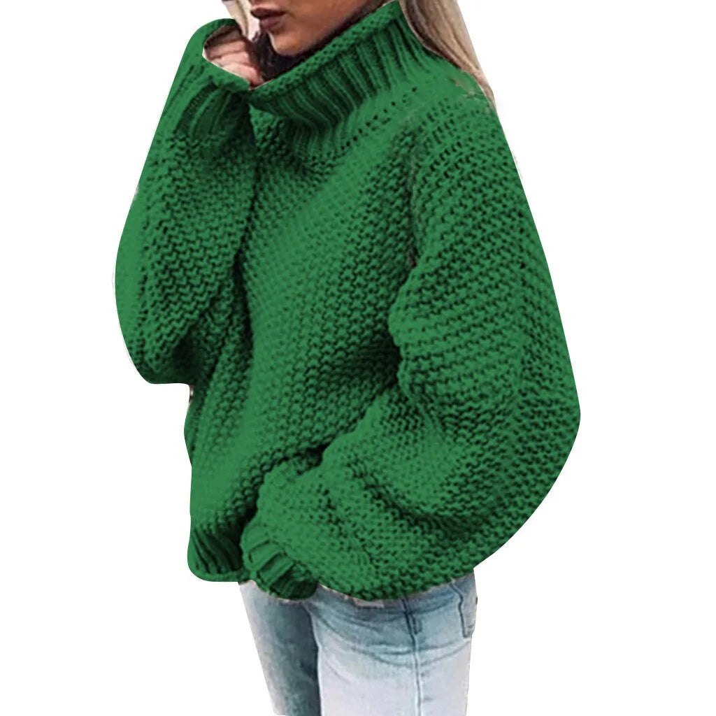 AEK Apparel Knitted Turtleneck Sweater