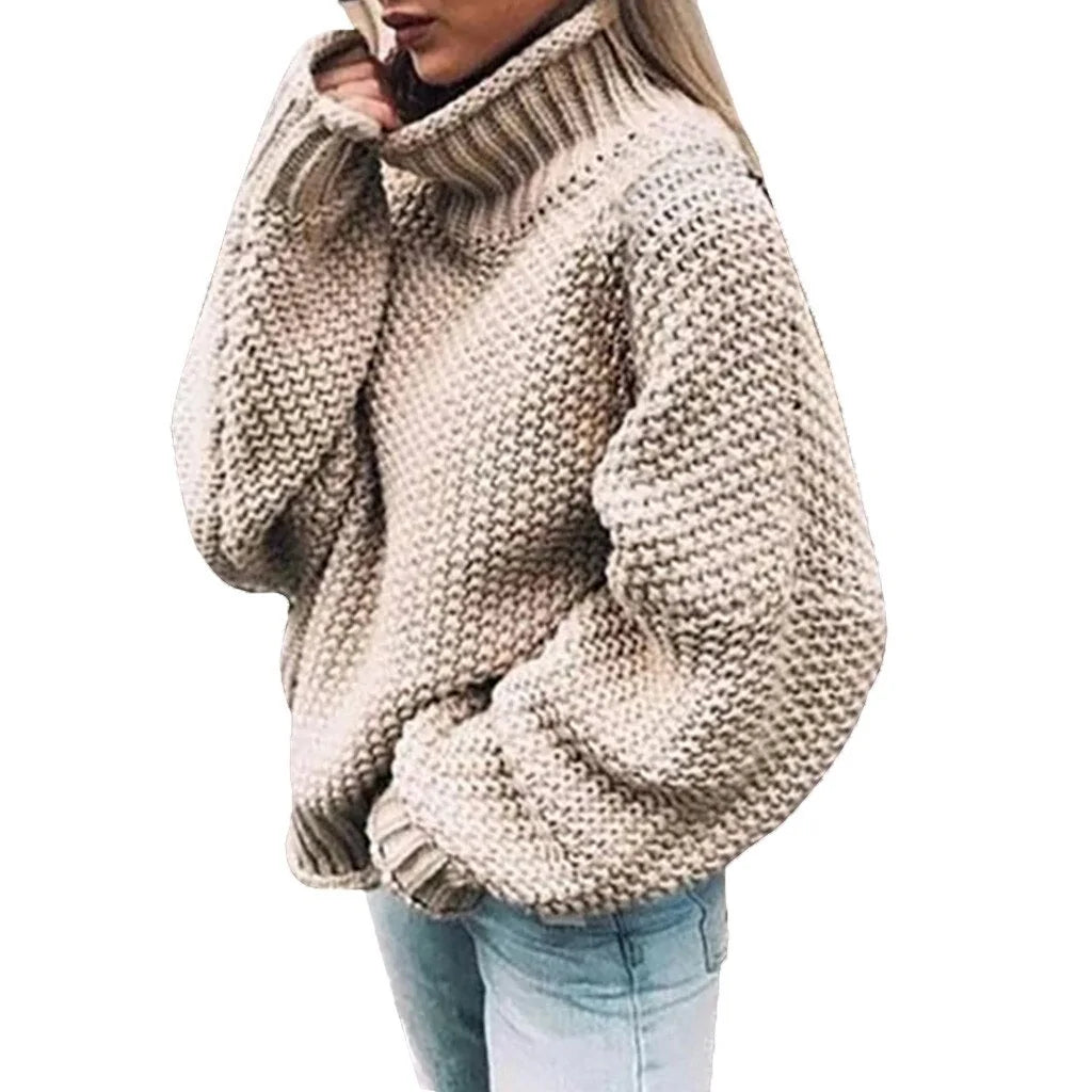 AEK Apparel Knitted Turtleneck Sweater