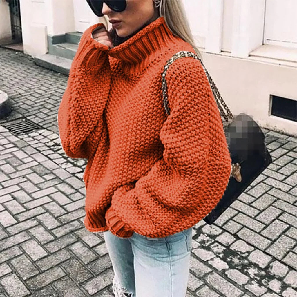 AEK Apparel Knitted Turtleneck Sweater