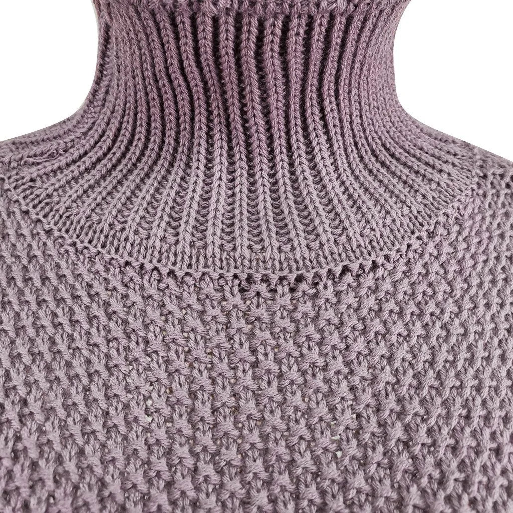 AEK Apparel Knitted Turtleneck Sweater